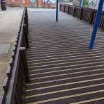 Patio area of a business