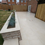 Paved garden
