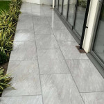Paved path of a garden