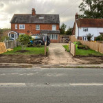 Front garden fencing transformation